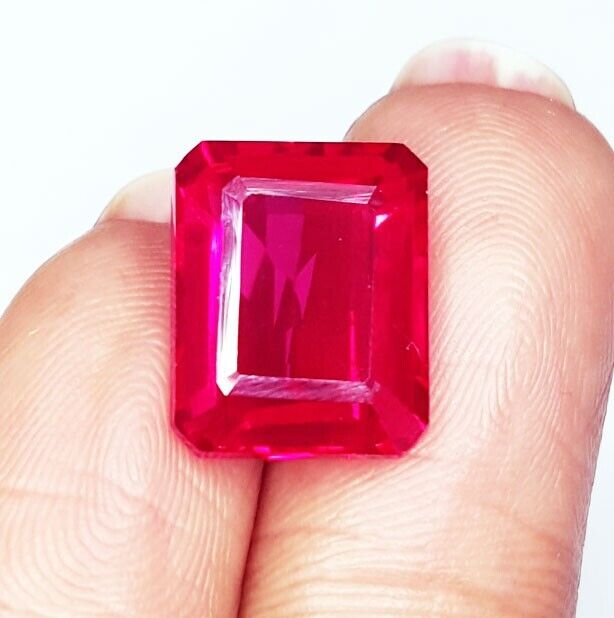 Loose Gemstone 6.97 Ct Natural Red Ruby Certified Madagascar Ruby Gems - Picture 4 of 8