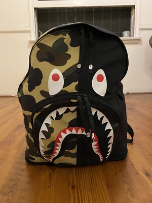 bape shark backpack