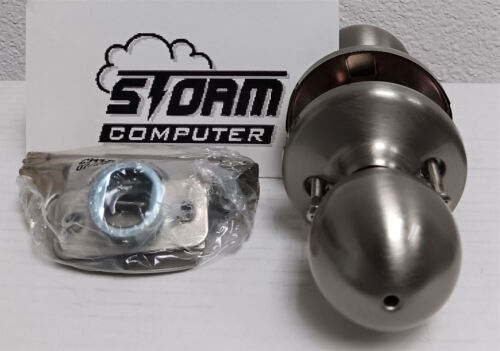 Kwikset Polo privacidad perno de níquel satinado 93001-915 - Imagen 2 de 3
