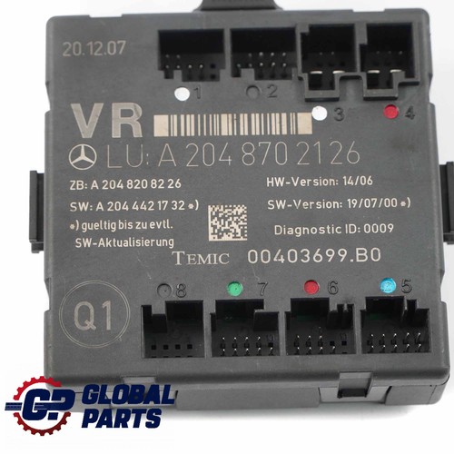 Mercedes W204 Door Module