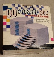 Durable CD / DVD Beige Disc Storage Protectors 10 20 Count Box