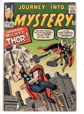 JOURNEY INTO MYSTERY #95 (THOR) - GRADE 5.0 - ODIN JANE FOSTER & HEIMDALL APPS!