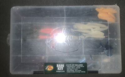 bass pro shop lure kits Bass Pro Shops 313 Pc Fishing Kit and Bass Kit Lure Kits & Case Worms Hooks  Grub