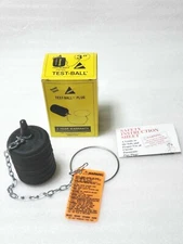 CHERNE 270-032  3" Clean Seal Test Plug/Ball 270032 ,N£W