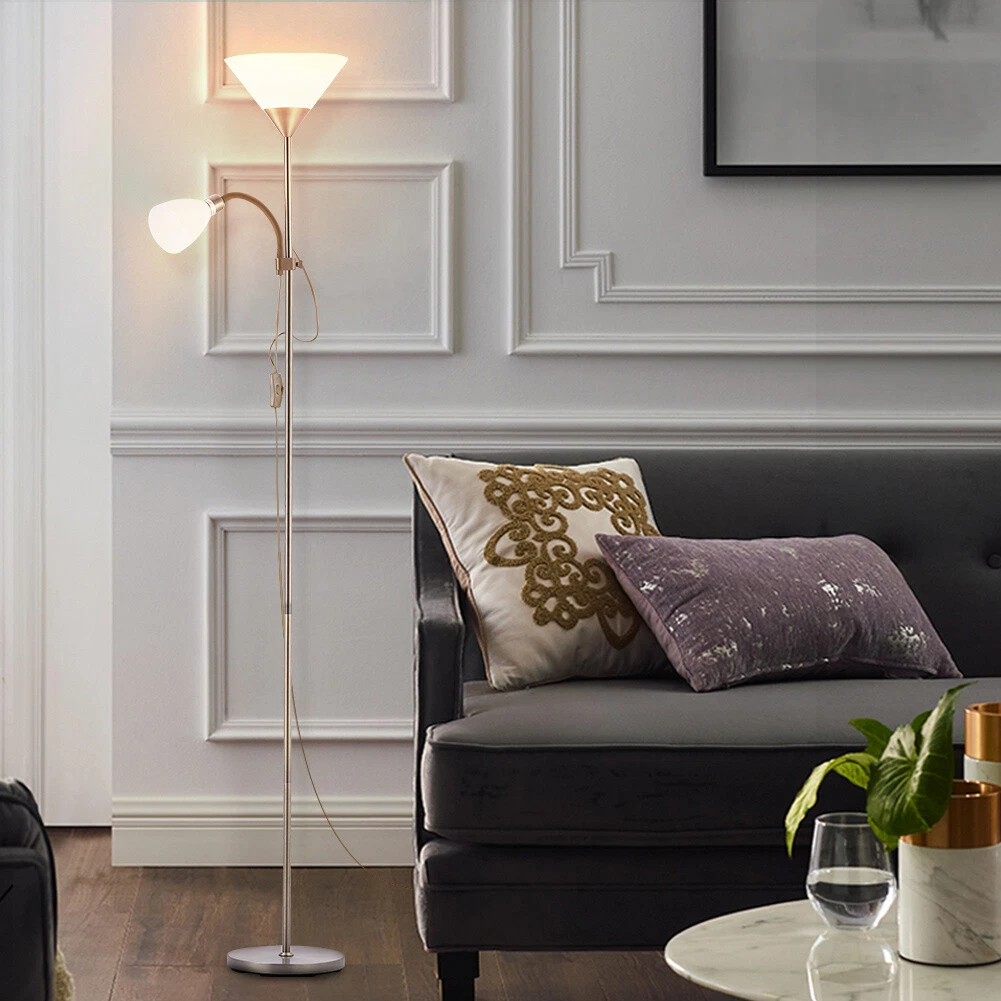 Mainstays floor lamp with 2024 reading light instructions