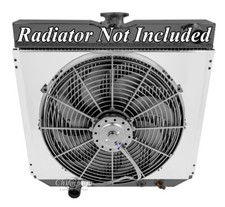 Kool Champion All Aluminum Fan Shroud W 16 Fan For 1969 1970 Ford Mustang