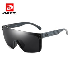 DUBERY Oversized Polarized Sunglasses Men Women Siamese Lens Sport Sun Glasses