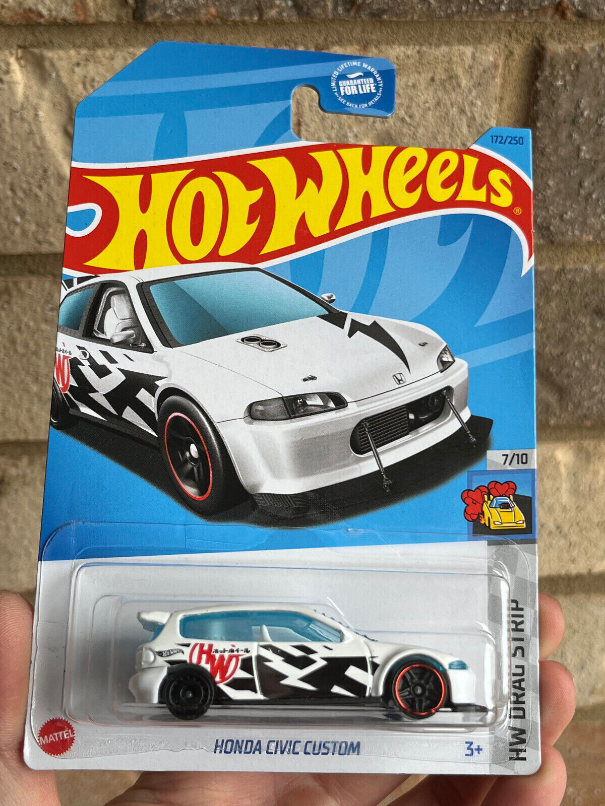 Hot Wheels Honda Civic Custom HW Drag Strip 7/10 #172/250