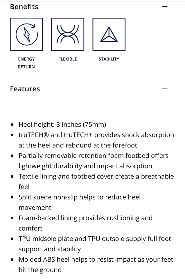 Bomba para mujer Rockport 75 mm Total Motion talla 6M M78795 Nutella Snake Brun nueva en caja Foto 2 de 4