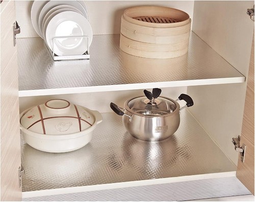3m Waterproof And Oil Proof Aluminum Self-Adhesive Kitchen Foil Paper Wallpaper - Picture 6 of 10