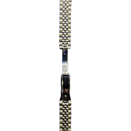 20mm Flat End Super Jubilee Style Watch Band Bracelet (Straight End Links) - Picture 4 of 7