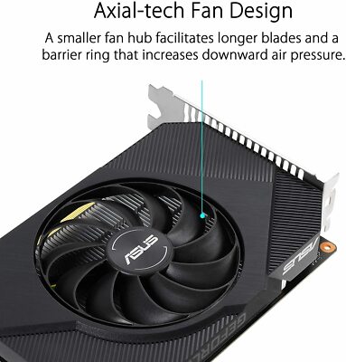 グラフィックボード・グラボ・ビデオカード ASUS Phoenix GTX 1650 OC 4GB GDDR6 PH-GTX1650-O4GD6｜Graphics Cards｜ASUS USA