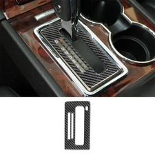 Carbon Fiber Interior Automatic Gear Shift Cover Trim For Lincoln Navigator
