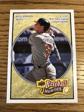 Kelly Johnson 2008 Upper Deck Baseball Heroes Braves Card #95   *4299*