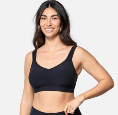 New UNDEROUTFIT Comfort Bra #457 Black Size 2X XXL
