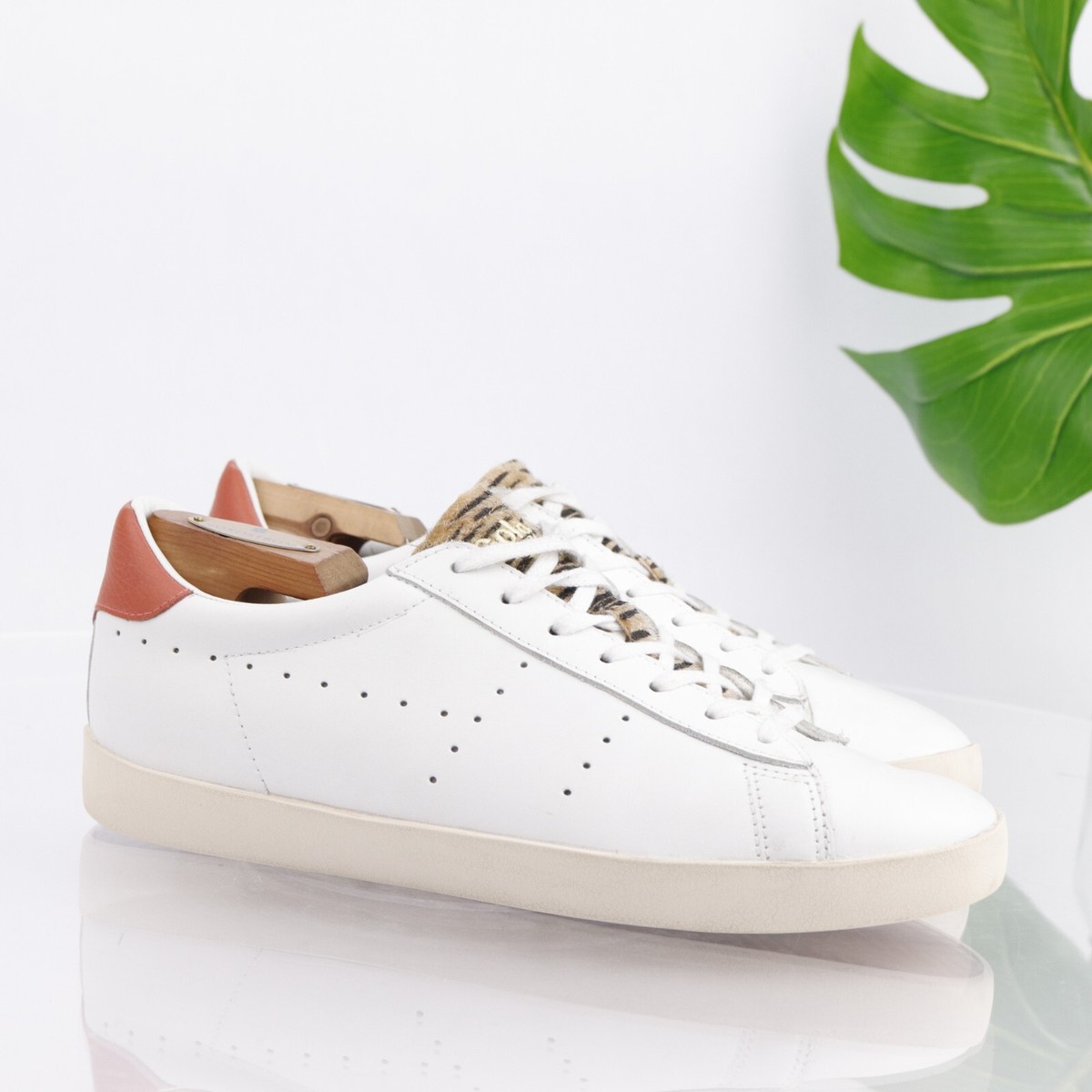 Gola Womens Classics Nova Safari Sneaker Size White Leather Casual Sport  Shoe