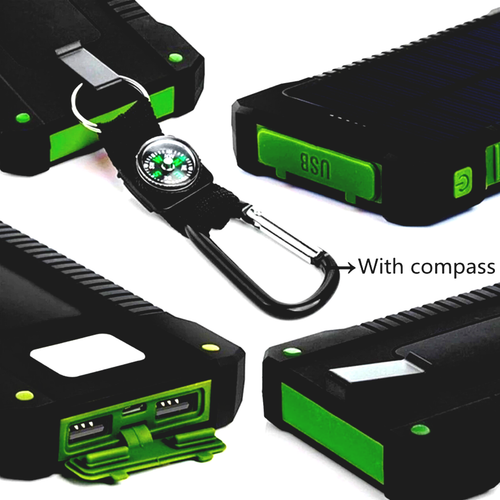 Cargador Solar Portatil De Bateria USB Dual Para Celulares tablet Telefonos PC - Picture 11 of 38