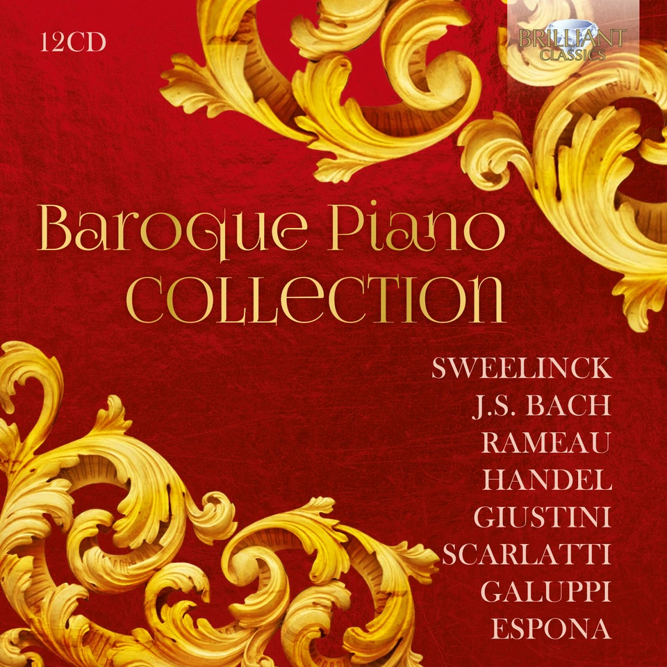 BAROQUE PIANO COLLECTION Bach Sweelinck Rameau Handel 12CD BOXSET NEW SEALED - Image 2 of 3
