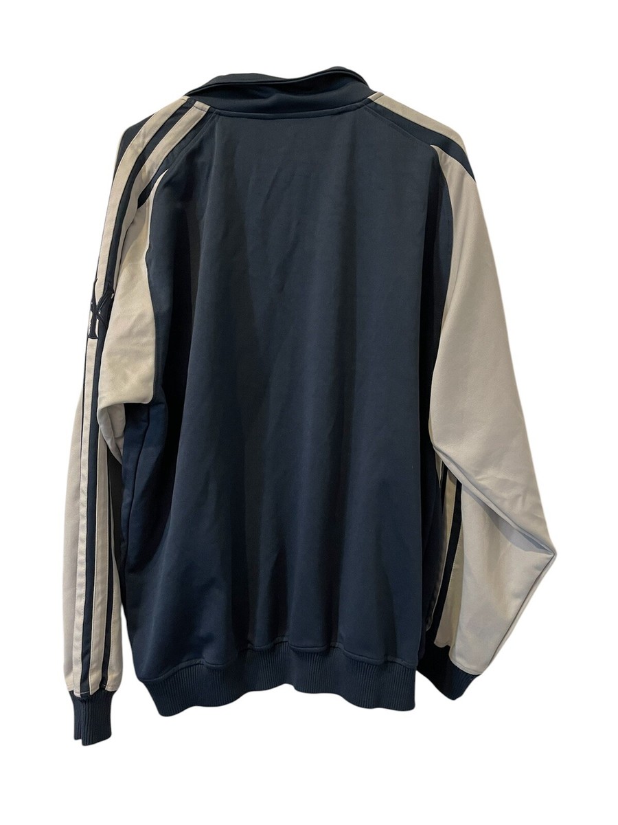 MLB stitches ヤンキース　ジャケット New York Yankees Stitches Jacket 2XL XXL Blue Classic Logo