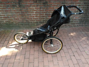 Hot kool stop double jogging stroller Factory Sale