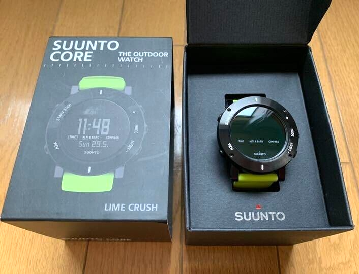 SUUNTO Core Lime Crush The Outdoor Watch SS020693000 Digital SUUNTO Core Lime Crush The Outdoor Watch SS020693000 Digital