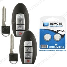 Replacement For Nissan 2007-2008 Maxima 2007-2012 Sentra Remote Car Key Fob Pair