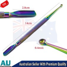 Beauty Gouge with Spoon Manicure Podiatrist Nail Pusher Double Ended
