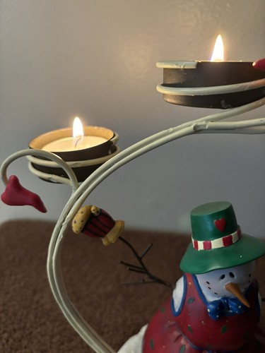 san francisco music box/ Tea Light Candle Holder. Plays Let It Snow. - Picture 7 of 15
