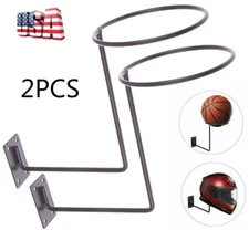 Wall Mount Motorcycle Helmet Holder Hook Jacket Bags Storage Rack Hanger Display