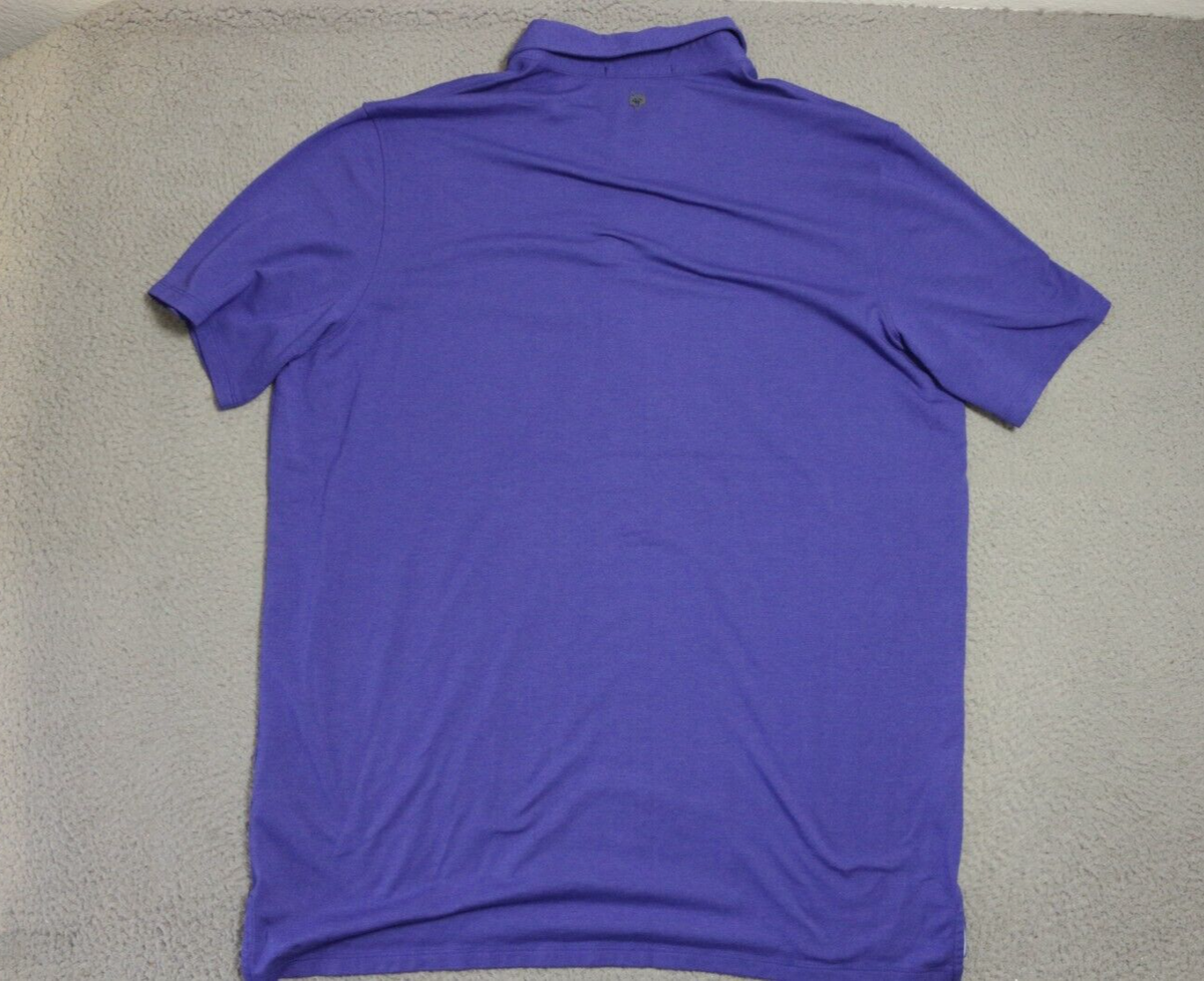 Greyson Polo Button Up Shirt Mens Extra Large Blue One Pocket Golf