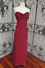 SR105 DESSY COLLECTION 2778 SZ 10 CURRANT FORMAL GOWN DRESS