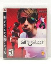 SingStar (Sony PlayStation 3, 2007) Game Disc w/Manual TESTED No Scratches