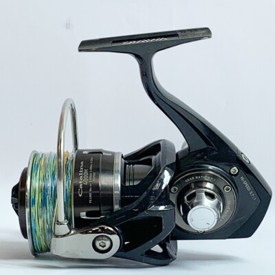 DAIWA Daiwa Catalina 4000H spinning reel with scratches on