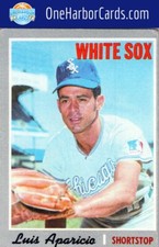 1970 Topps Chicago White Sox #315 Luis Aparicio