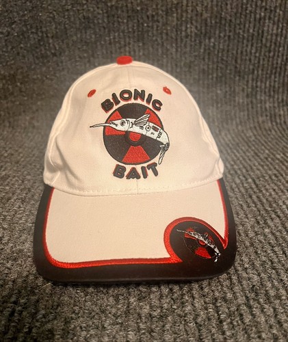 ICH BIONIC BAIT 100% COTTON CUSTOM CRAFTED Adjustable EMBROIDERED FISHING Cap