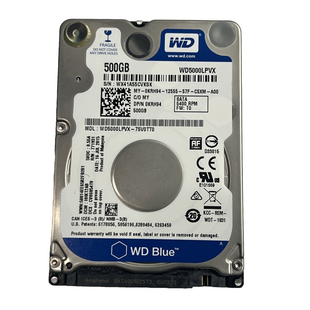 Western Digital eSATA External Hard Disk Drives 500 GB