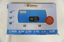 Eemax EEM12004 4kW Electric Tankless Point of Use Water Heater, Blue