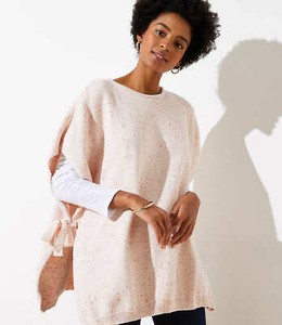 loft poncho sweater