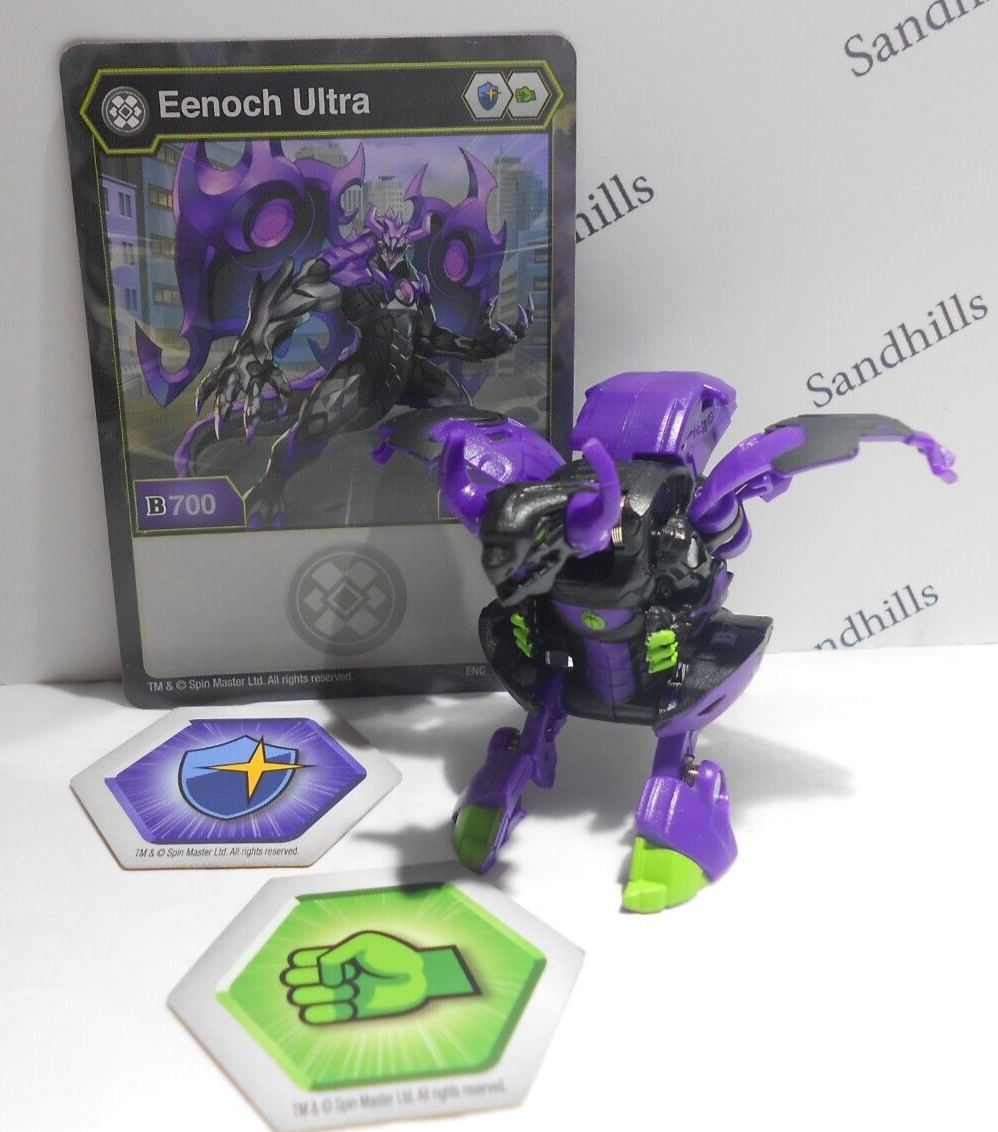 Bakugan Eenoch Ultra Black Darkus Armored Alliance B700 - Card