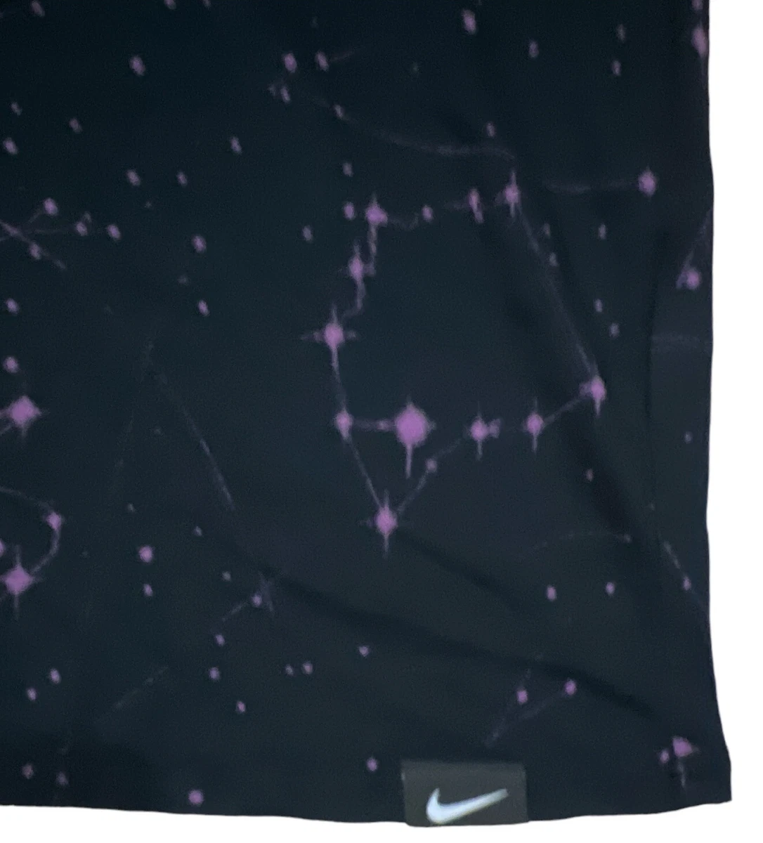 Nike Lebron James Leo Lion Constellation Size M Mens Black Drifit Crew T-Shirt