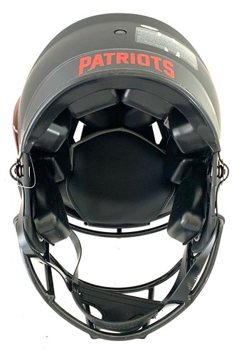 COREY DILLON SIGNED NEW ENGLAND PATRIOTS FS ECLIPSE SPEED AUTHENTIC HELMET - Picture 5 of 5