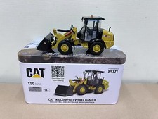 Modellino giocattolo pressofuso pala gommata compatta DM 1/50 CAT 906 scala 1/50 regalo 85771