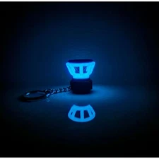 Glow in the Dark Customizable 3D Printed "Bass Head" Subwoofer Keychain