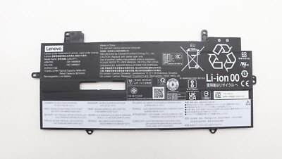 Lenovo Akku X1 Yoga 7G/8G & X1 Carbon 10G/11G  57Wh Li-Ion Akku - FRU 5B11M90057