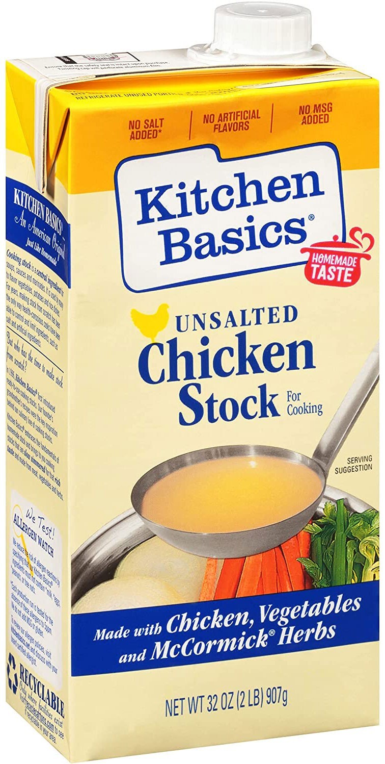Kitchen Basics Unsalted Chicken Cooking Stock 32 FL Oz for sale online eBay