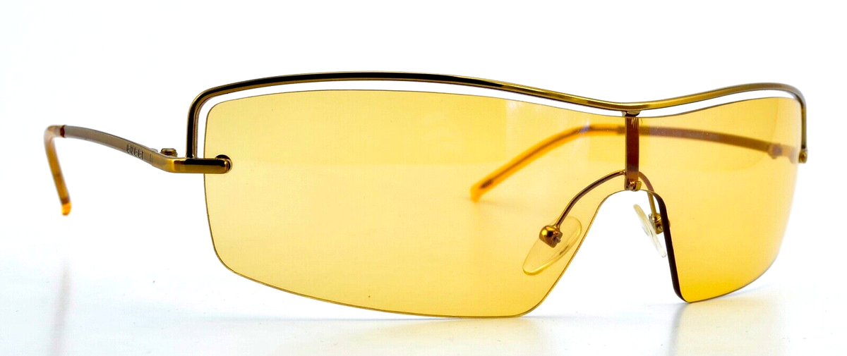 GUCCI Vintage Sonnenbrille GG2683/S Damen Y2K Orange Schild