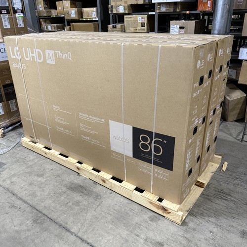 LOT OF 4! LG 86” Class UQ75 Series LED 4K UHD Smart webOS TV 86UQ7590PUD - Picture 2 of 2