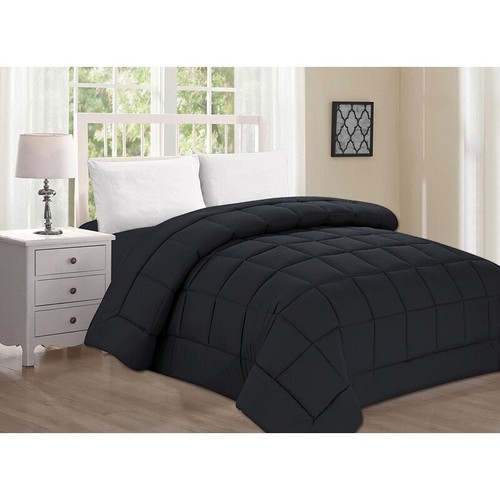 Down Alternative Comforter King Cal King Plush Microfiber All Season Bedding New - Picture 2 of 6