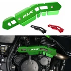 KLR LOGO Silencer Header Pipe Guard Cover Case For Kawasaki KLR650 2008-2026