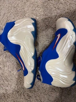 Nike Air Flightposite 2014 White Game Royal Team Orange 642307-100 Size 1